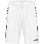 JAKO Sporthose Short Challenge (Polyester-Interlock, ohne Innenslip) kurz weiss Jungen